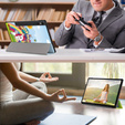 Obal na mobil pre Samsung Galaxy Tab S9, Smartcase Hybrid Pen Slot, sweet animals