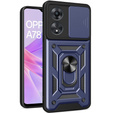 Obal na mobil pre Oppo A78 5G, CamShield Slide, modré