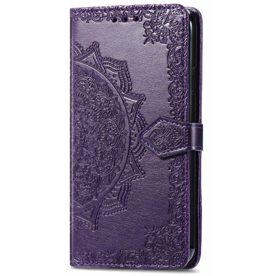 Klapkové puzdro pre Oppo A98 5G, Mandala, fialové