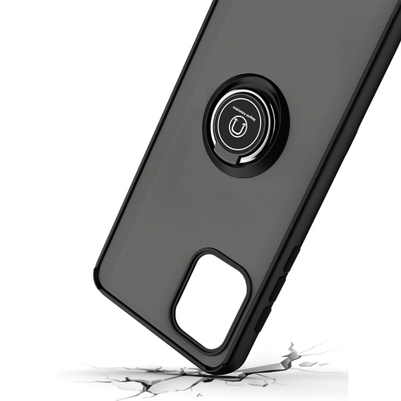 Puzdro pre Motorola Edge 20 Lite, Frosted Ring, modré