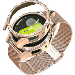 Milánsky náramok + puzdro pre Samsung Galaxy Watch 7 44 mm