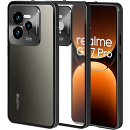 Puzdro pre Realme GT 7 Pro, Frame Case, čierne