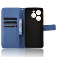 Klapkové puzdro pre Infinix Hot 40i, Wallet Smart Magnet, modré