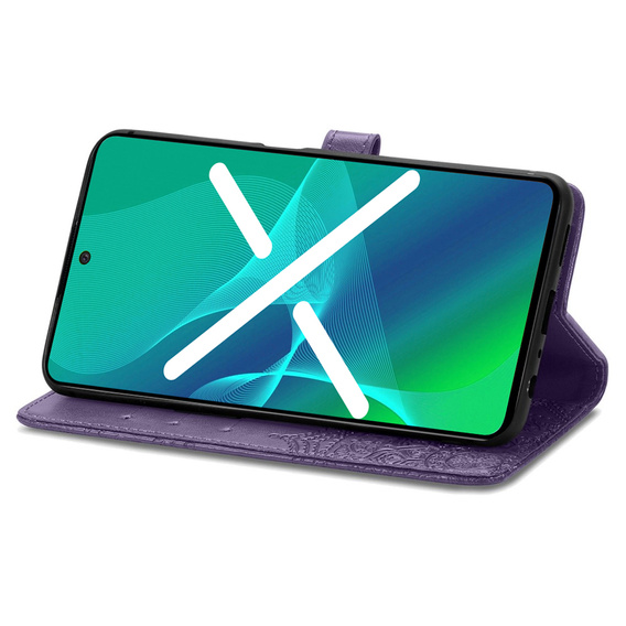 Klapkové puzdro pre Xiaomi Poco F4 GT, Mandala, fialové