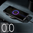Ochranné puzdro na fotoaparát pre Samsung Galaxy S21+ Plus, CamShield MagSafe, transparentné / čierne