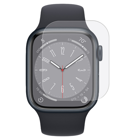 3x ERBORD Hydrogélová fólia pre Apple Watch 7/8 45mm