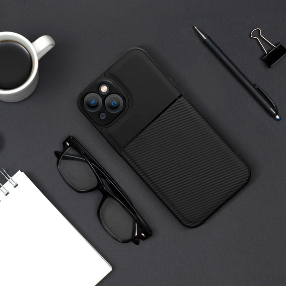 Puzdro pre Huawei P30 Pro, s magnetickou úchytkou, čierne