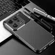 Obal na mobil pre Xiaomi 13, Carbon Gel, čierne