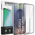 2x tvrdené sklo ERBORD 3D pre Samsung Galaxy S25 Ultra pre celý displej