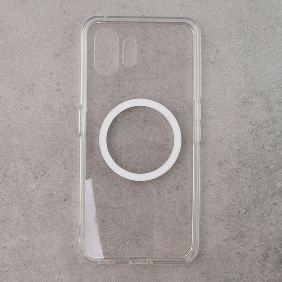 Puzdro pre telefón Nothing Phone 2, Fusion Hybrid Case, pre MagSafe, priehľadné