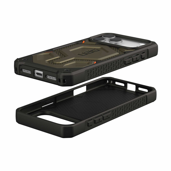 Puzdro Urban Armor Gear pre iPhone 17 Pro Max, Monarch Pro Kevlar MagSafe, Kevlar Element Green