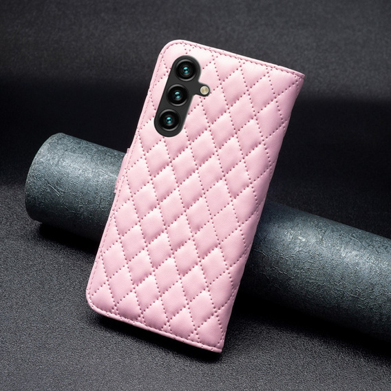 Klapkové puzdro pre Samsung Galaxy A56, Wallet, BINFEN COLOR, ružové
