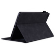 Puzdro pre Samsung Galaxy Tab A9, Classic, s priestorom pre stylus, čierne