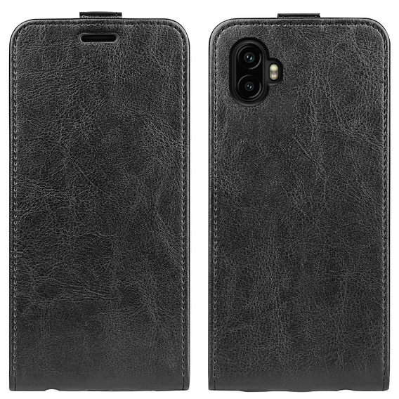 Klapkové puzdro pre Samsung Galaxy Xcover 7 Pro, Flip, čierne