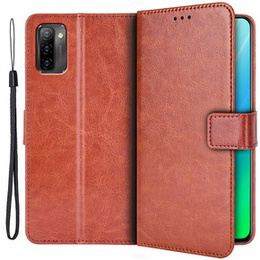 Klapkové puzdro pre Ulefone Note 12P, Wallet, hnedé