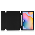 Puzdro s klávesnicou pre Samsung Galaxy Tab S6 Lite 2024 / 2022 / 2020, Rotary 360° Leather, čierne