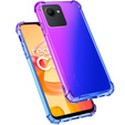 Puzdro pre Realme C30 / Narzo 50i Prime, Gradient Dropproof, Fialová / modrá