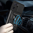 Obal na mobil pre Xiaomi 13T / 13T Pro, CamShield Slide, čierne