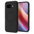 Puzdro MagSafe Spigen pre Google Pixel 9A, Ultra Hybrid, matný / čierny + tvrdené sklo 9H