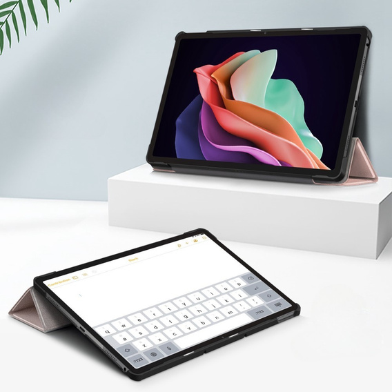 Puzdro pre Lenovo Tab P11 Gen 2 TB350FU TB350XU 11.5", Smartcase, ružové rose gold