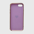 Obal na mobil pre iPhone 7/8/SE 2020/SE 2022, Electro heart, fialové