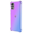 Puzdro pre Motorola Moto G22, Gradient Dropproof, Fialová / modrá