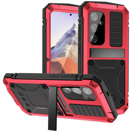 Obrnené puzdro pre Samsung Galaxy S24, R-JUST, červené