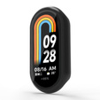 Puzdro 2v1 + tvrdené sklo pre Xiaomi Smart Band 10 / 9 / 8, čierne