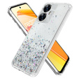 Obal na mobil pre Realme C55, Glittery, priehľadné