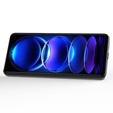Obal na mobil pre Xiaomi Redmi Note 12 Pro+ 5G, Kickstand Ring, čierne