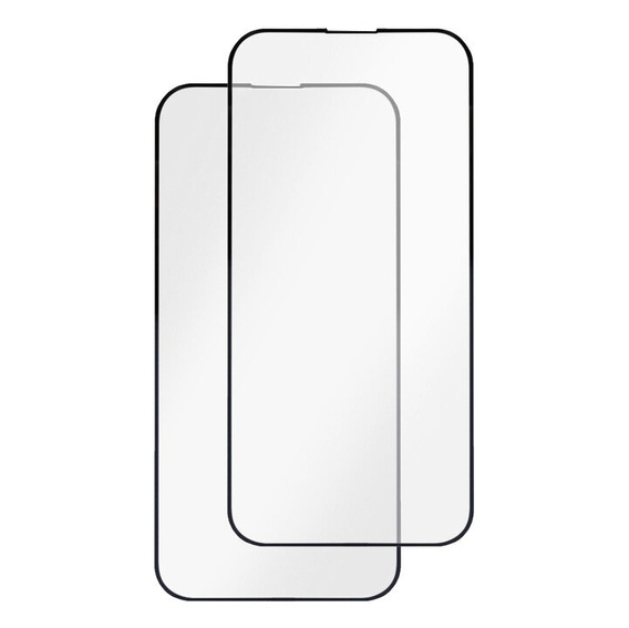 2x tvrdené sklo pre iPhone 16e / 14 / 13 / 13 Pro, ERBORD Easy App Full Screen Protector