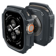 Puzdro Spigen Rugged Armor Dark Gray pre Apple Watch Ultra 1 / 2 (49 mm)