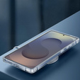 Puzdro pre Samsung Galaxy S25 Ultra, Fusion Hybrid, pre MagSafe, priehľadné + sklo na displej