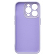 Obal na mobil pre iPhone 15 Pro Max, Silicone Lite, fialové