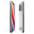 Puzdro Spigen pre iPhone 16 Pro Max, Ultra Hybrid, priehľadné + tvrdené sklo 9H