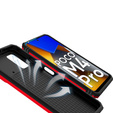 Obal na mobil pre Xiaomi Poco M4 Pro 4G, CamShield Slide, červené