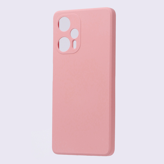 Obal na mobil pre Xiaomi Poco F5, Silicone Lite, ružové
