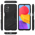 Puzdro pre Samsung Galaxy M13 4G, Military kickstand, čierne