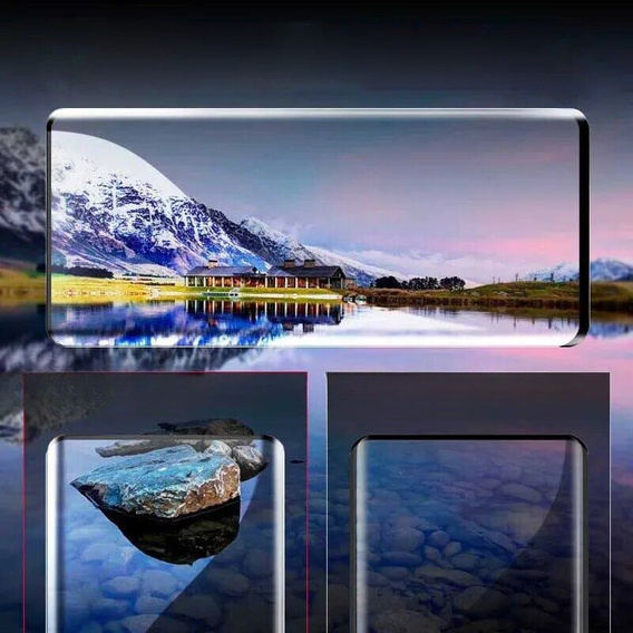 3D tvrdené sklo pre Motorola Edge 50 Ultra, čierny rám