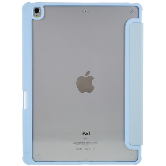 Puzdro pre iPad 10.2 2021 / 2020 / 2019, Smartcase Hybrid, so slotom na stylus, modré
