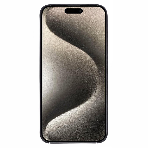 Puzdro pre iPhone 15 Pro Max, Aramid Fiber Cover, čierne
