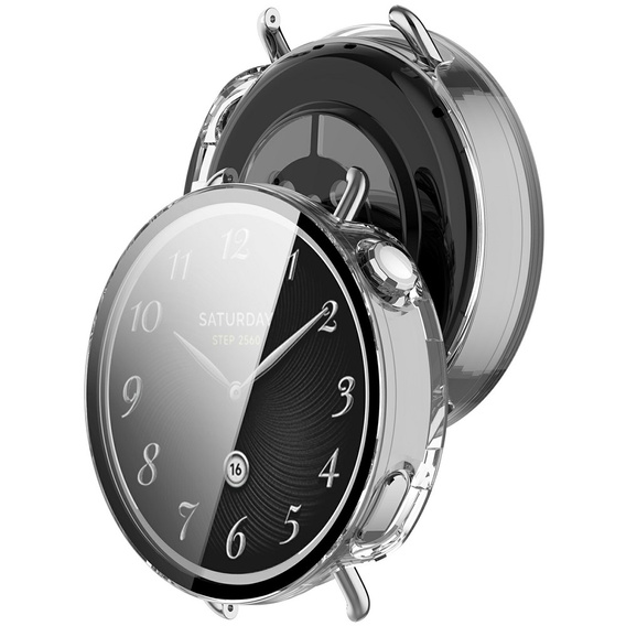 Puzdro 2 v 1 + tvrdené sklo pre hodinky Xiaomi Watch S4 41 mm