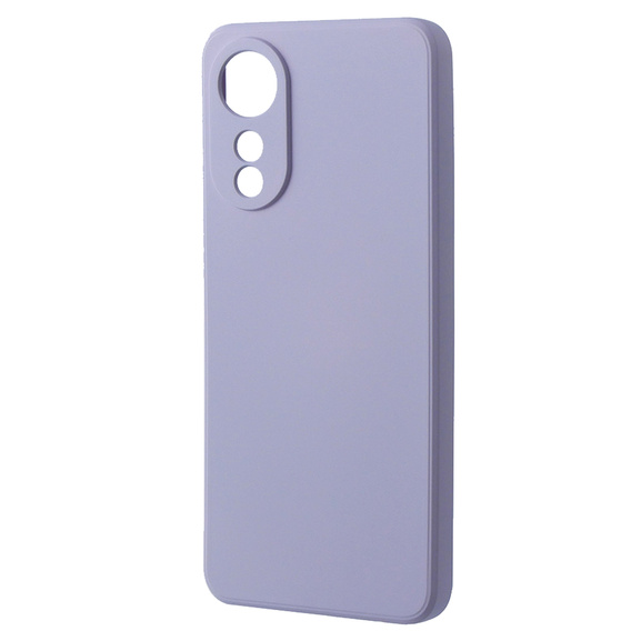 Obal na mobil pre Oppo A78 4G, Silicone Lite, fialové