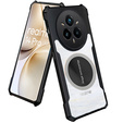 Puzdro pre Realme 14 Pro 5G, s magnetickým štítkom, transparentné / čierne