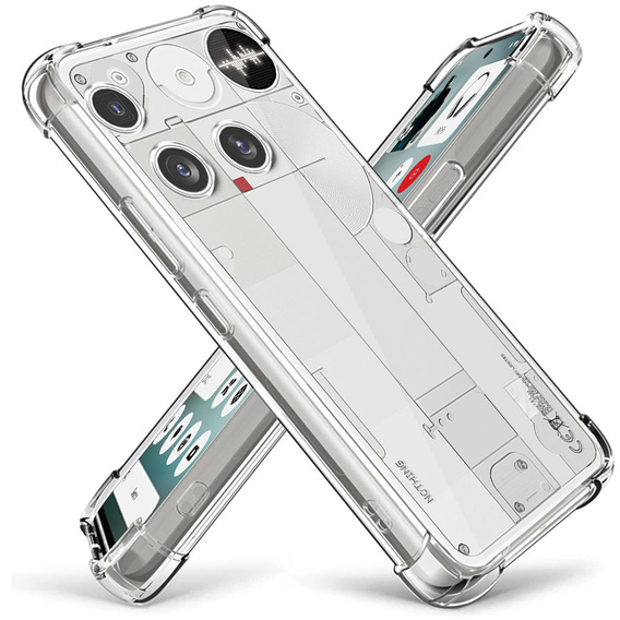 Obal na mobil pre Nothing Phone 3 5G, Dropproof, priehľadné