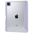Puzdro pre iPad Pro 11 2022 / 2021 / 2020 / 2018, Smartcase Hybrid, so slotom na stylus, fialové