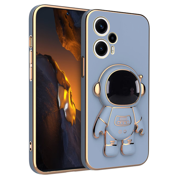Obal na mobil pre Xiaomi Poco F5, Astronaut, modré