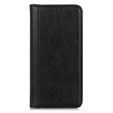 Obal na mobil pre Samsung Galaxy A56, Wallet Litchi Leather, čierne