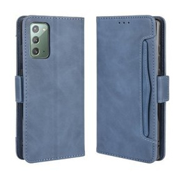 Klapkové puzdro pre Samsung Galaxy S20 FE, Card Slot, modré
