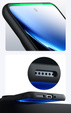Obal na mobil pre Vivo X200 Pro 5G, Fusion Hybrid, priehľadné